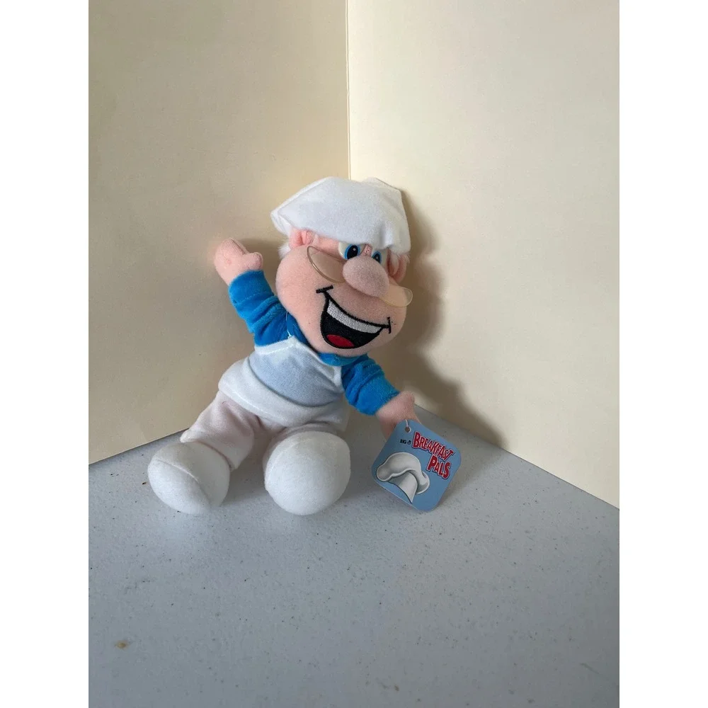 Vintage 1998 General Mills Cinnamon Toast Crunch Baker Plush Breakfast Pals 8